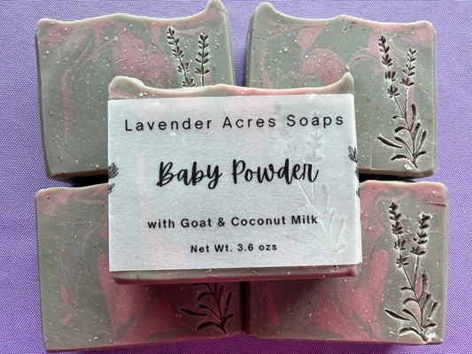 Baby Powder Goat & Coconut Milk Soap